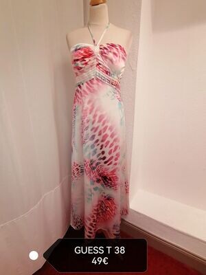 ROBE LONGUE MULTICOLORE