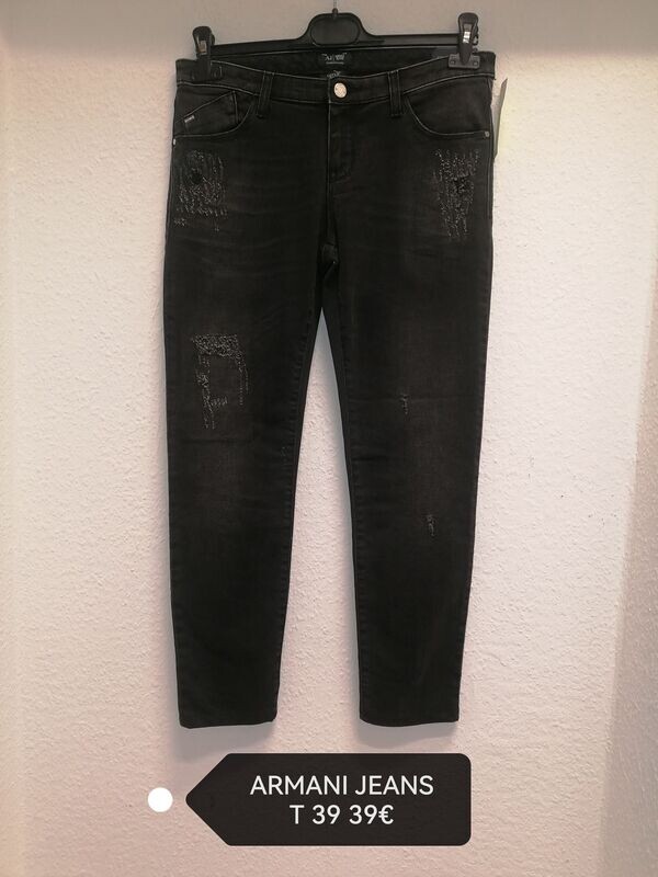 JEAN'S NOIR DELAVE ARMANI JEANS