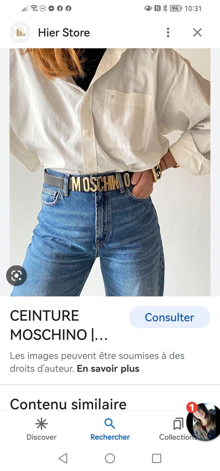 Ceinture MOSCHINO
