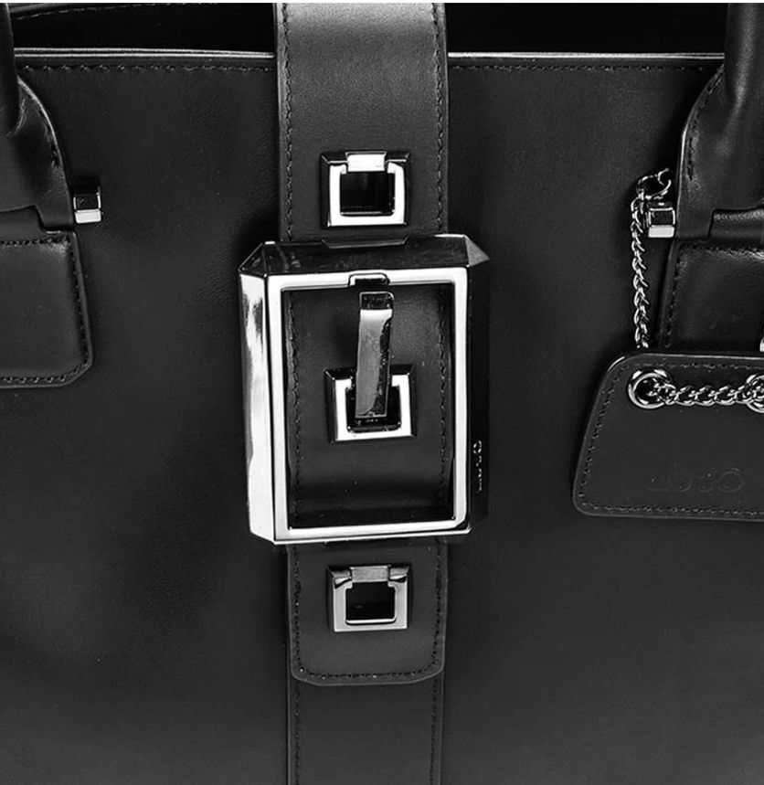 Sac à main bandoulière noir LIU.JO