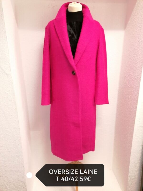 MANTEAU FRAMBOISE