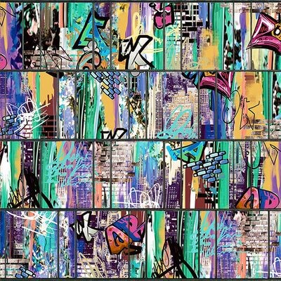 Fotodruck beidseitig Streetart