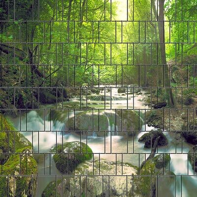 Ganze Motive einseitig Wasserfall