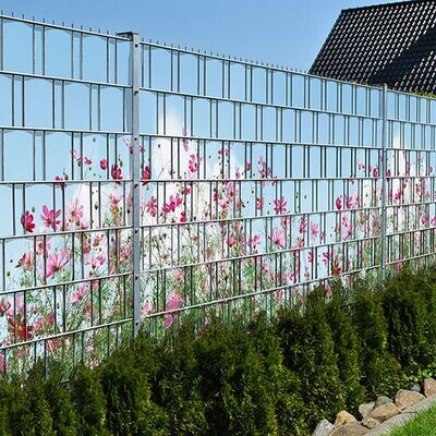 Ganze Motive einseitig Sommerblumen