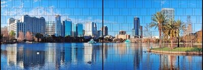 Ganze Motive einseitig XL Orlando