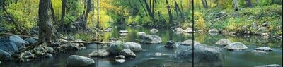 Ganze Motive einseitig XXL Fluss