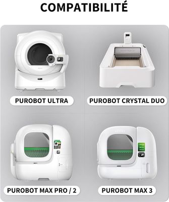 Désodorisant PETKIT N60 pour litière automatique (lot de 3)