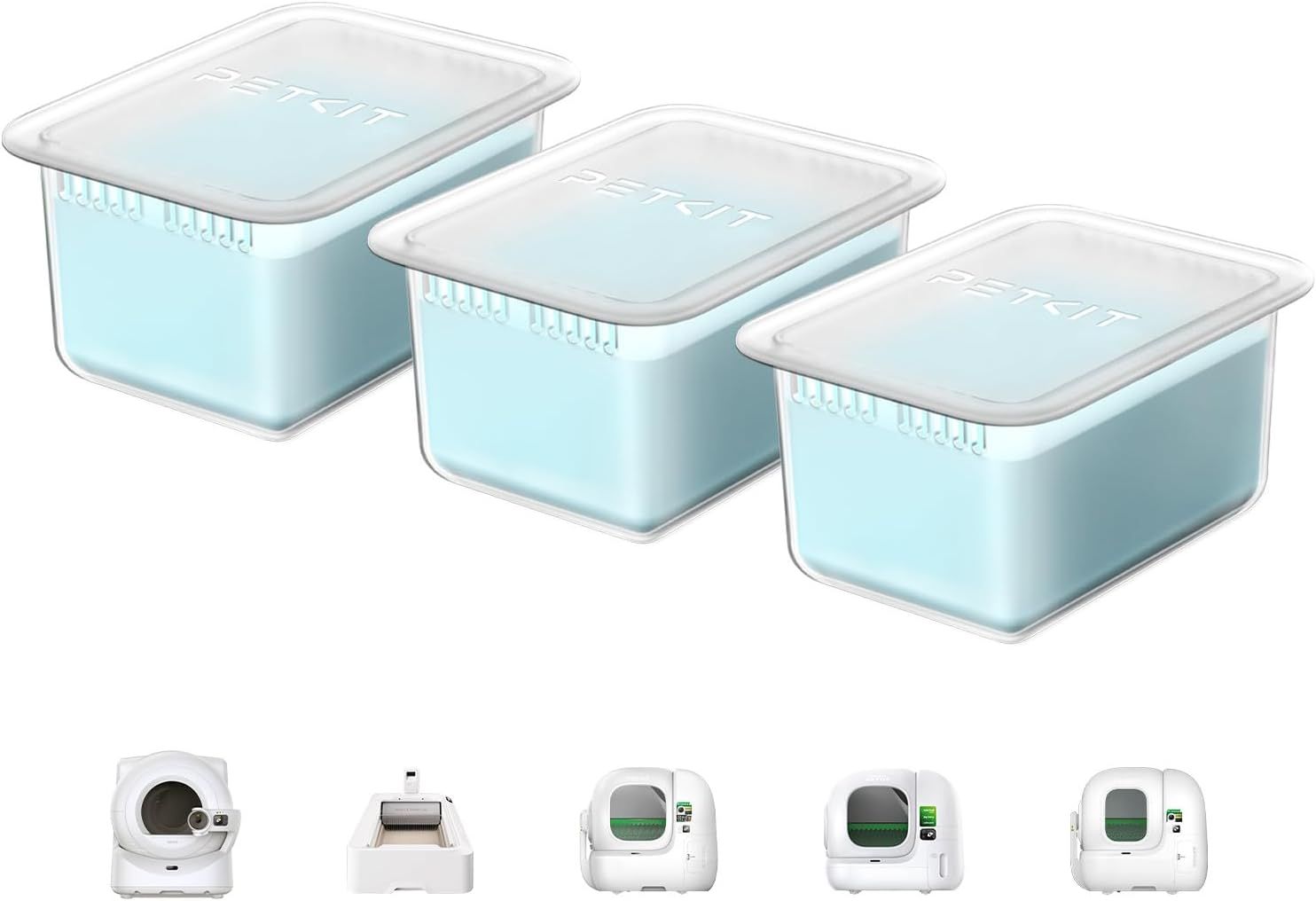 Désodorisant PETKIT N60 pour litière automatique (lot de 3)