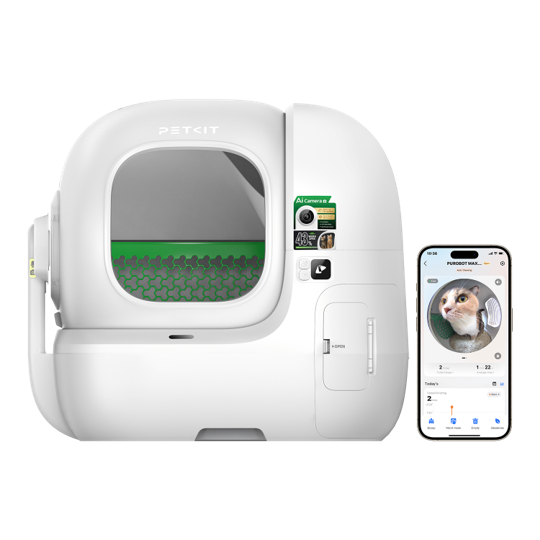 Purobot Max Pro 2 Litière automatique - caméra fixe IA