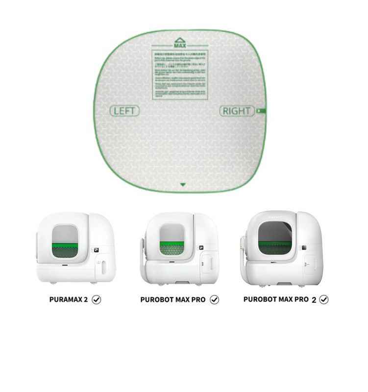Tapis De Litière Intérieur PuraMax 2, Purobot Max Pro &amp; Purobot Max Pro 2
