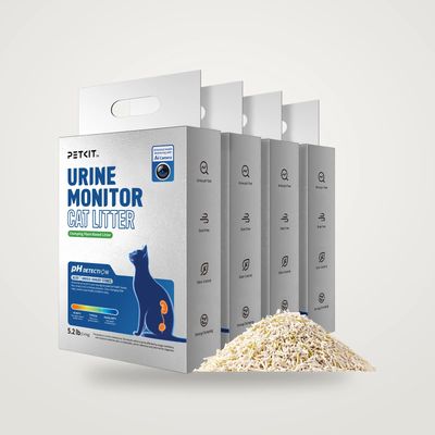Litière avec surveillance du pH urinaire – 4 lots