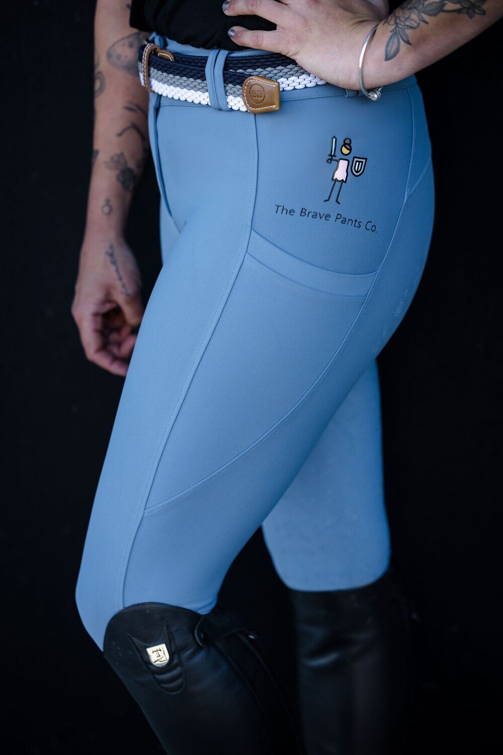 LIMITED EDITION PerformanceXT Bullet Blue Riding Tights