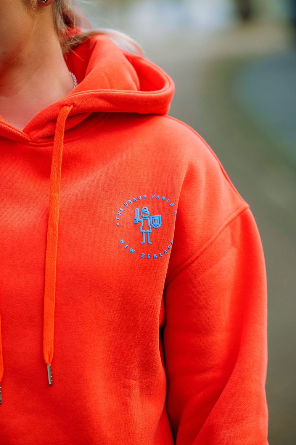 Vermilion Orange Hoodie