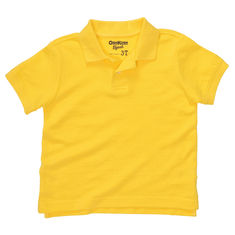 Camiseta tipo polo amarilla