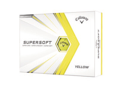 Callaway SuperSoft YLW 21 box