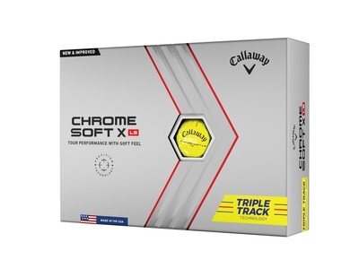 Callaway Chrome Soft X LS TRPL YLW 22 box Callaway Chrome Soft X LS TRPL YLW 22 box