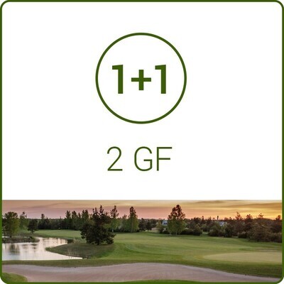 2 x Saare Golf Golf Green fee 2024 Mon-Wen