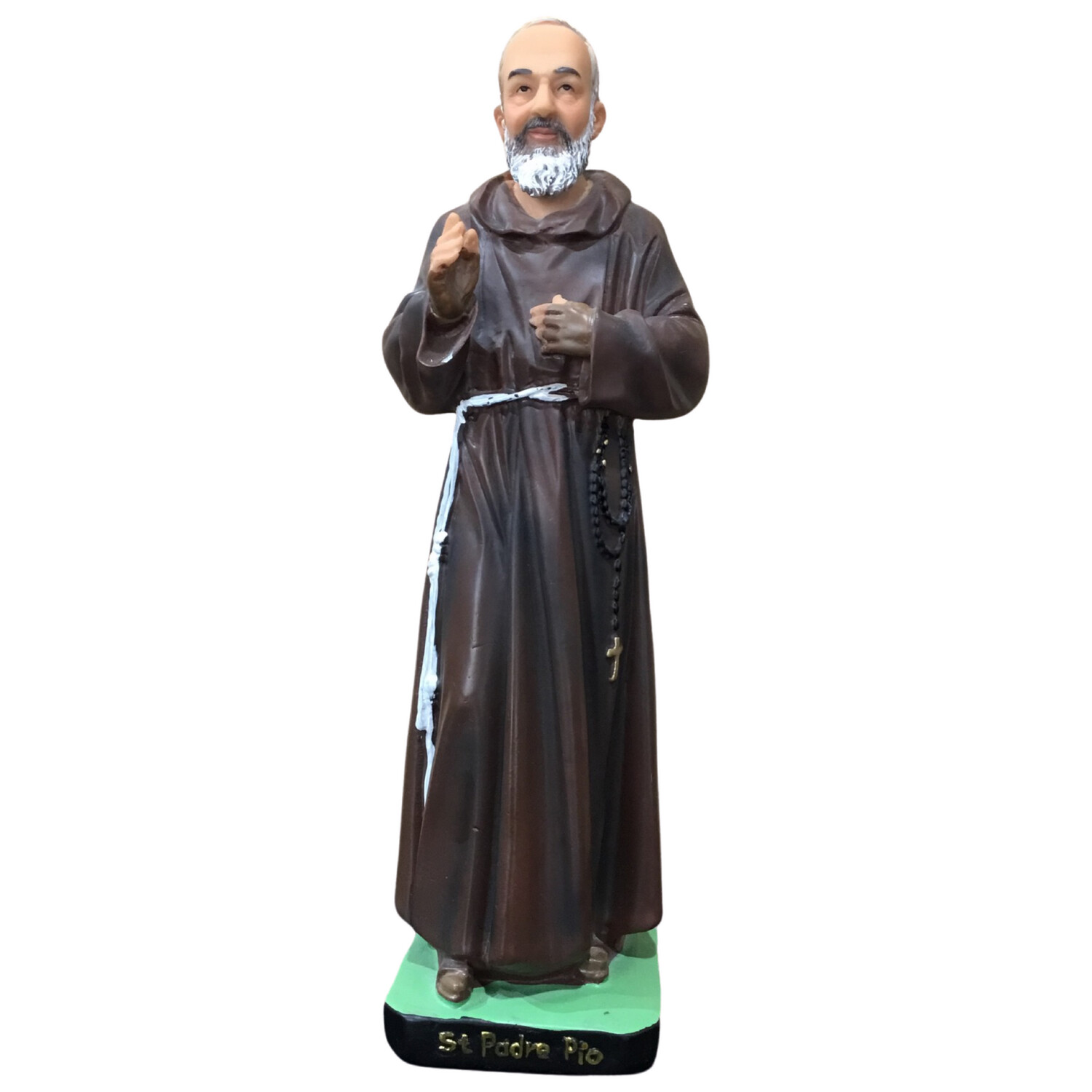 30 cm st Padre Pio colour