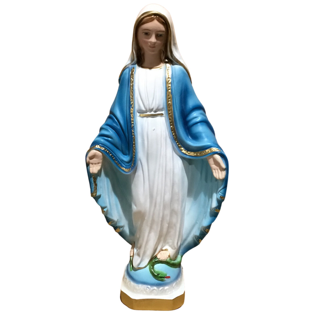 Miraculous Mary Statue - Plaster