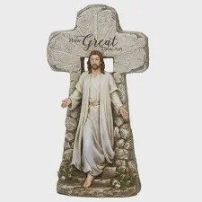 Roman JS Renaissance - 38.7cm/15.25&quot; Jesus Rising Tomb Statue