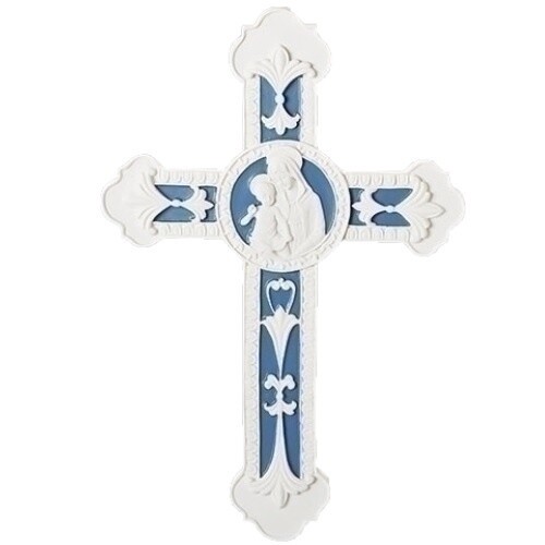 Roman GW Della Robbia - 9&quot; Madonna &amp; Child Wall Cross