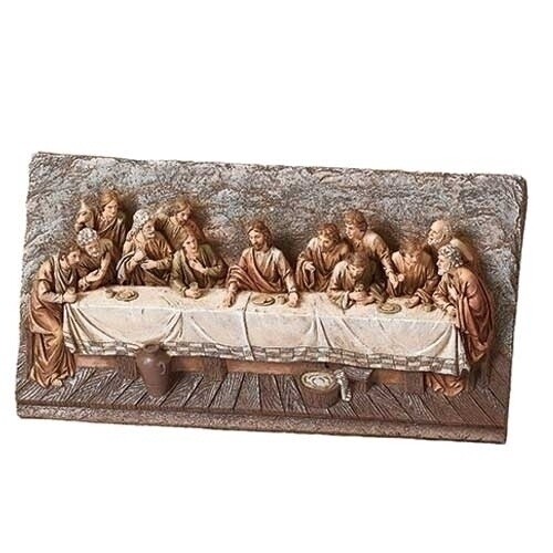 Roman JS Last Supper - 15&quot; Last Supper Wall Plaque
