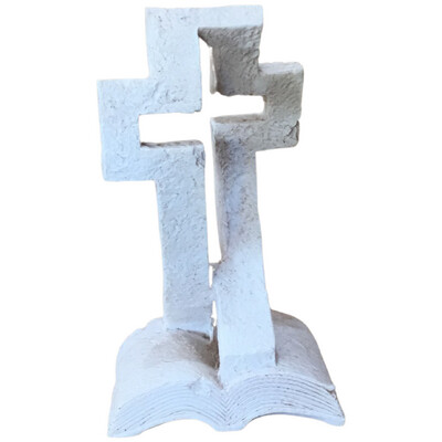 3D Stone Cross