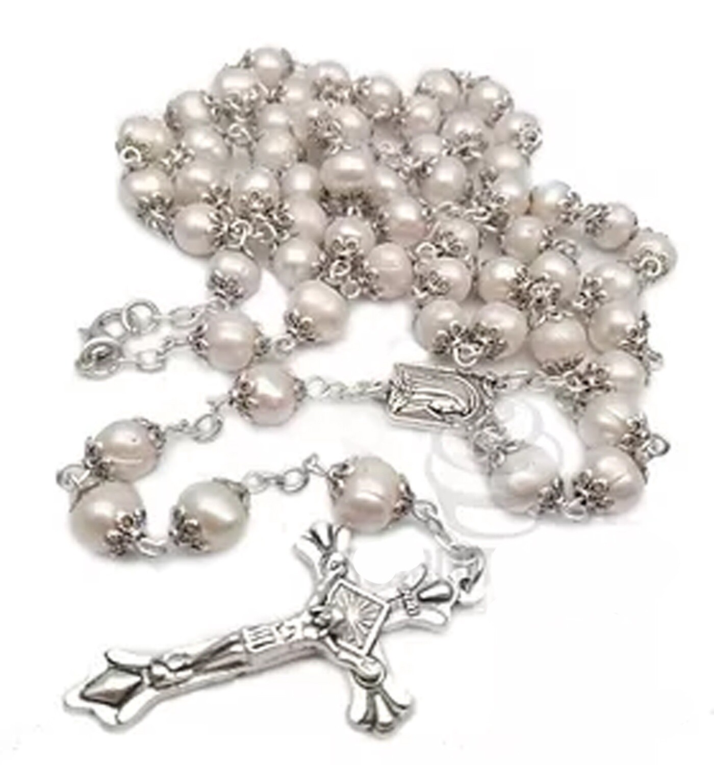 SS - Natural Fresh Water Pearl Rosary