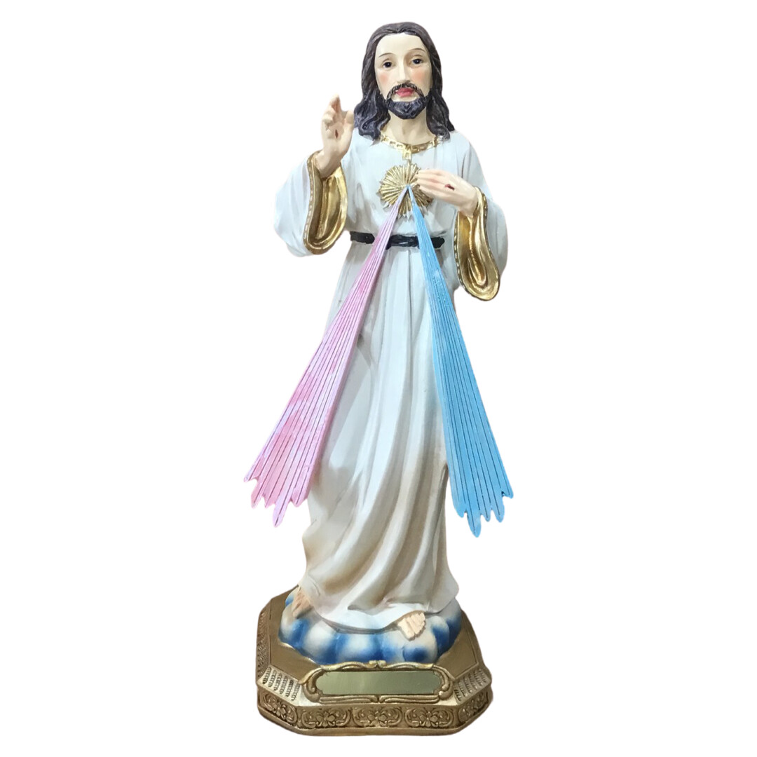 Divine Mercy Resin Statue