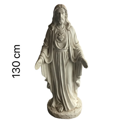 123cm White Jesus Opening Hand (SHJ)