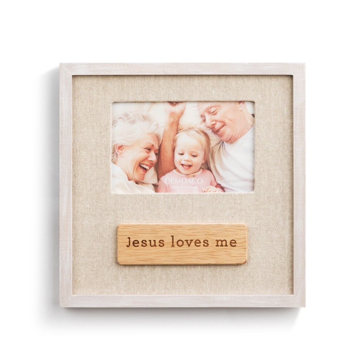 24.6cm/9.7&quot; Jesus Loves Me Frame