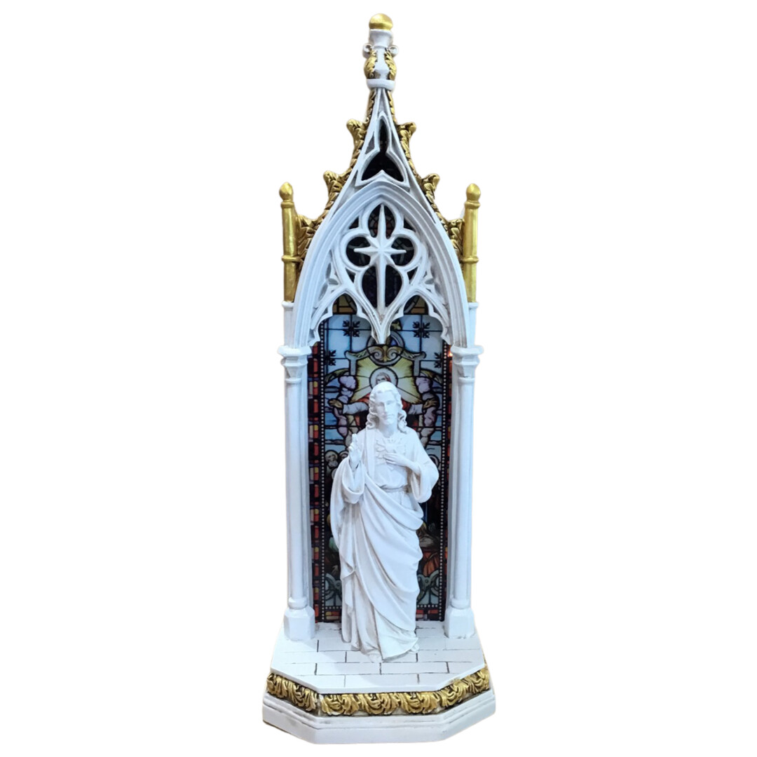 Roman JS Renaissance - 30cm/11.75&quot; LED Sacred Heart
