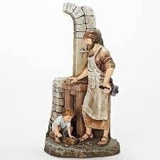 Roman JS Renaissance - 12.75&quot; The Carpenter&#39;s Apprentice