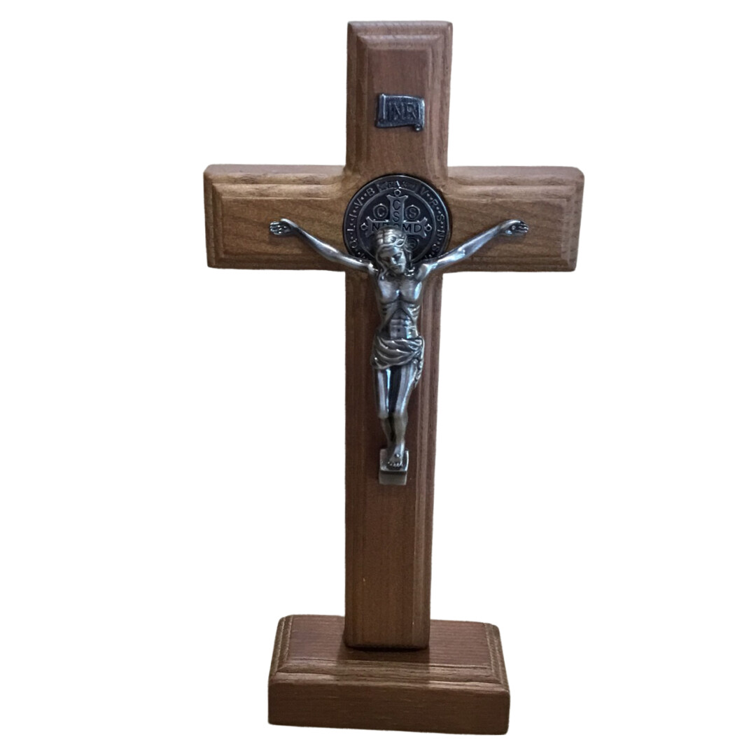 Wooden Cross with Stand