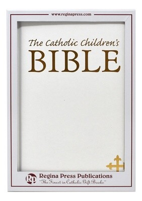 CATHOLIC CHILDRENS BIBLE WHITE