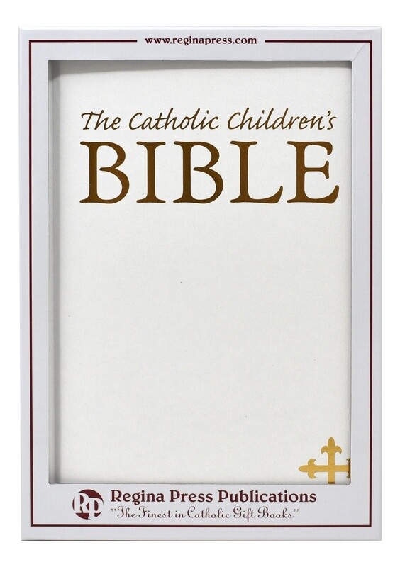 CATHOLIC CHILDRENS BIBLE WHITE