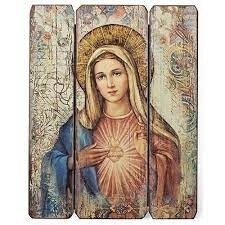 Roman JS Reanissance - 15&quot; Immaculate Heart Panel