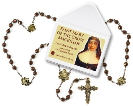 Mary MacKillop Rosary Beads