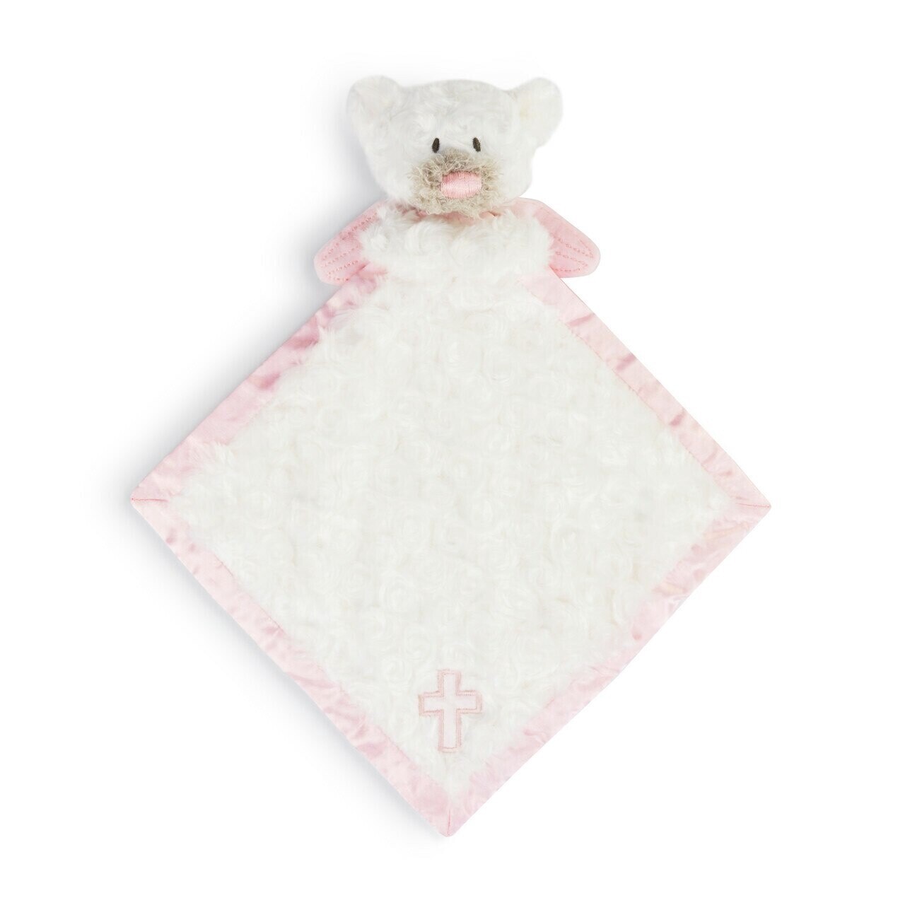 16&quot;L BLANKIE GUARD ANGL BEAR, Colour: pink