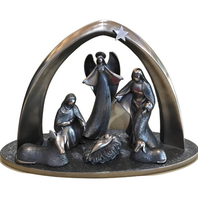 Nativity Scene Genesis - Bronze