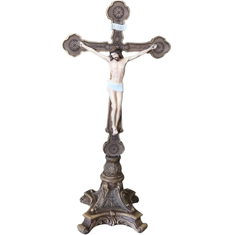 Cross on stand - Colored