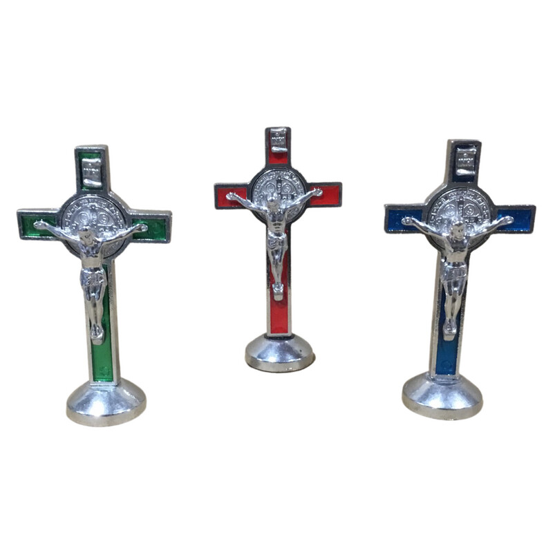 Metal Cross Small - Assorted Colours
