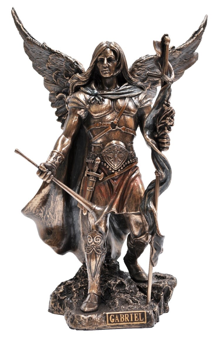 Archangel Gabriel (small) 23cm - Bronze
