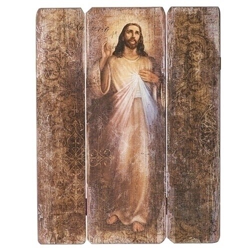 Roman JS Renaissance - 26&quot; Divine Mercy Panel