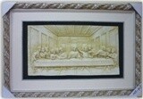 3D LAST SUPPER FRAMED STONE