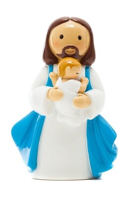 Baby Boy Baptism Statue (Little Drops)