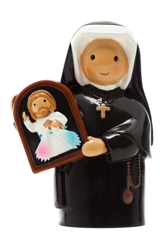 St Faustina Statue (Little Drops)