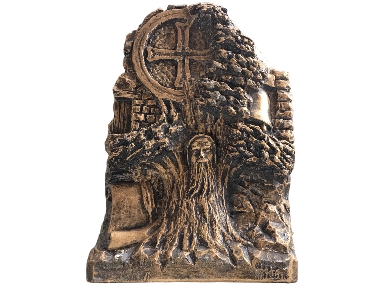 St Maroun Relics In Bronze
