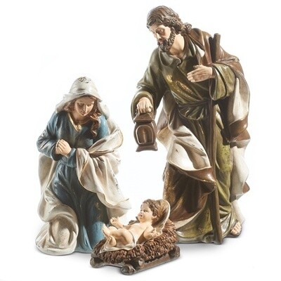 Holiday House - 32cm/12.5&quot; Holy Family (S/3)