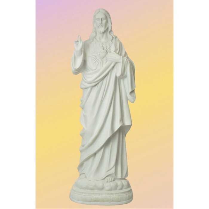 Sacred Heart of Jesus White